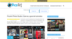 Desktop Screenshot of picsartapp.com